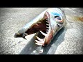 Mysterious CHROME Fish with MASSIVE TEETH!!! {Catch Clean Cook} Tropical Ribbon fish Roll Ups