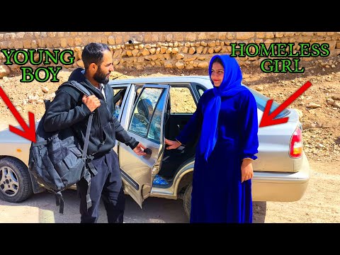 Love in the devastation of the war of liberation of a young boy by a homeless girl😱😱♥️