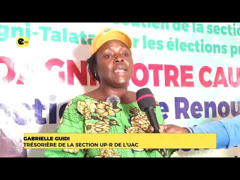 🛑Présidentielle 2026 : la section UP-R de l'UAC déclare son soutien au duo Wadagni-Talata