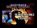 Ultimate Mortal Kombat Trilogy Sub Zero MK2 Fatality