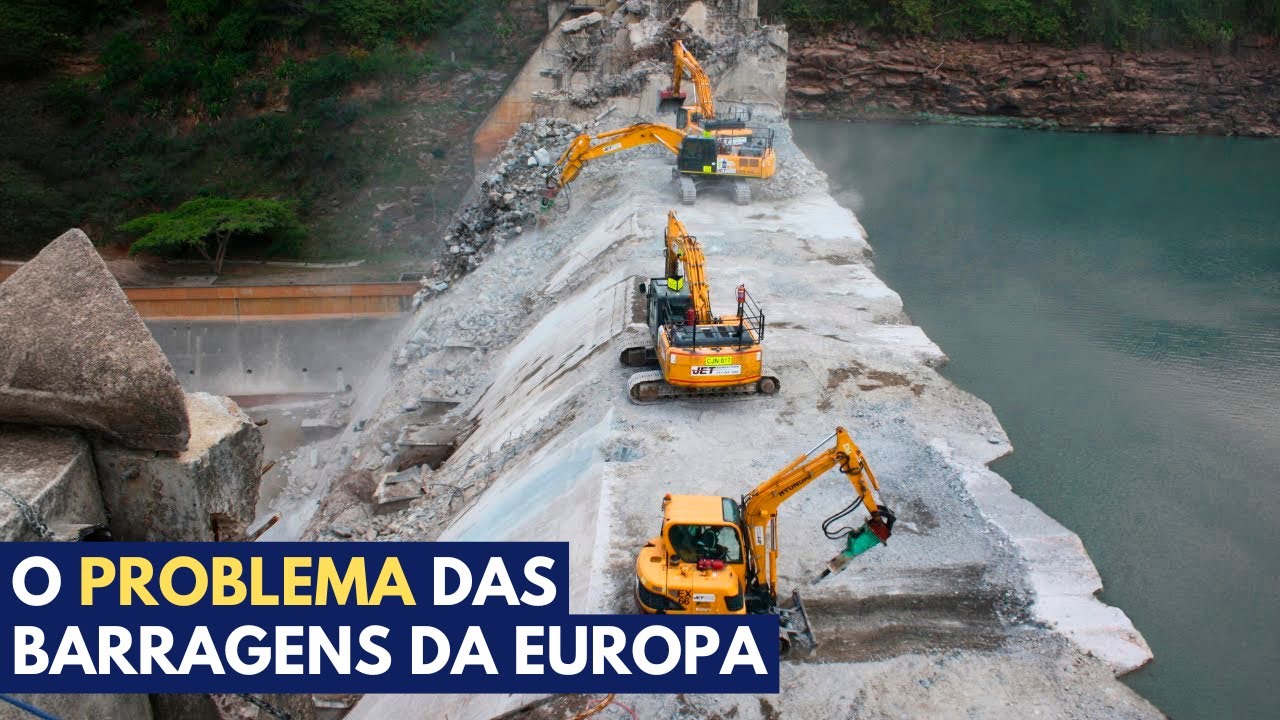 Por que (e como) a Europa está REMOVENDO suas Grandes Barragens?