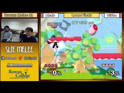 Rowan SSBM 11: Ahab (Falco) Vs. Miffee (Puff) - Losers Finals
