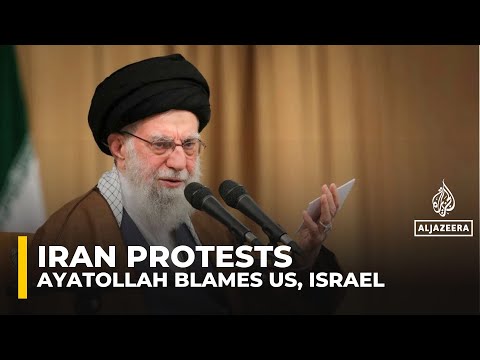 Iran’s Khamenei says US, Israel links behind ‘thousands killed’ in protests