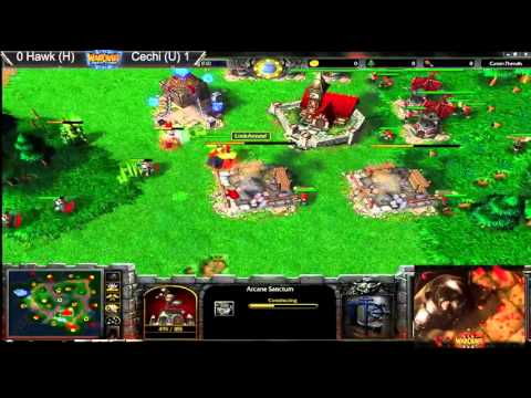 Wc3 Hawk (H) vs Cechi (U) Game 2