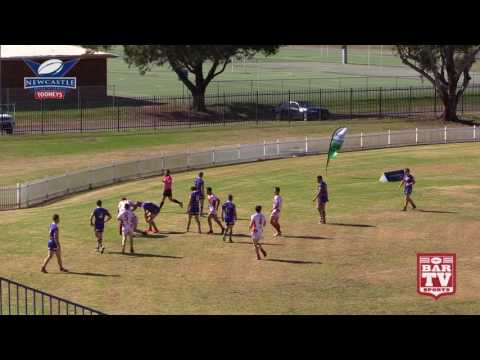 2017 Newcastle RL Round 15 U19's Highlights - Lakes United Seagulls Vs South Newcastle
