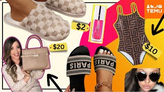 LUXURY TEMU HAUL UNDER $20!! 💎 #temuhaul #luxuryhaul #temu