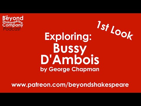 Bussy D'Ambois (Beyond Shakespeare, webcam, 2024)