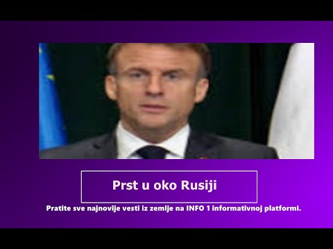 NAJNOVIJA VEST..!!!  POTVRĐENO JE..?? OVO NIKO NIJE OČEKIVAO..??  - INFO 1