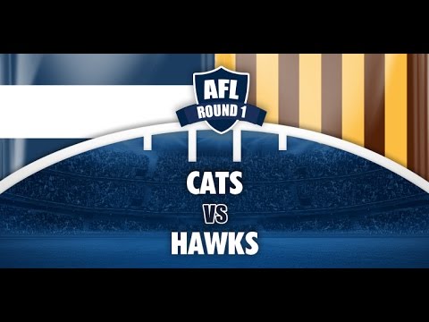 AFL - Geelong v Hawthorn Round 1 2016 Review