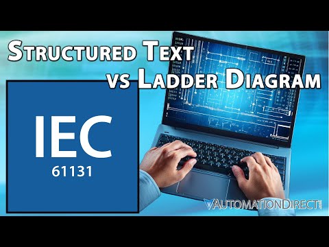 PLC Programming: Ladder Logic vs Structured Text Explained from AutomationDirect