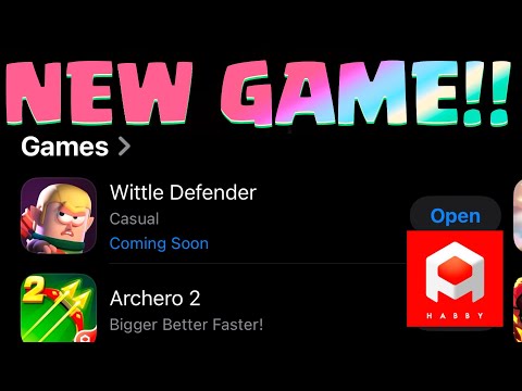 it's OFFICIAL Wittle Defender is Habby's NEW GAME!!! - YouTube