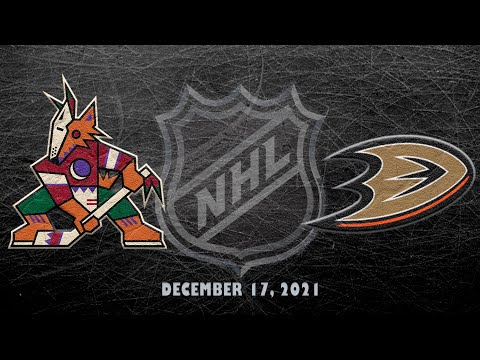 NHL Coyotes vs Ducks | Dec.17, 2021