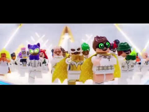 I put Rasputin over The LEGO Batman movie friends are family scene