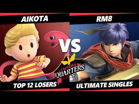 Captain's Quarters 4 Top 12 Losers - Aikota (Lucas) Vs. RM8 (Ike) SSBU Singles