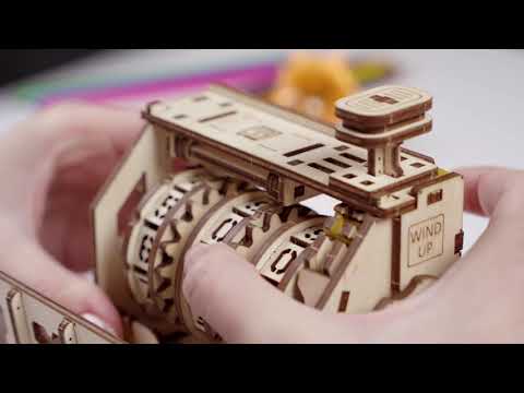 STEM Lab Counter Wooden Puzzle Model