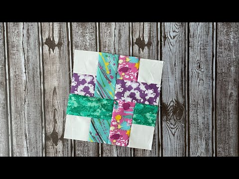 Dream weaver quilt block tutorial