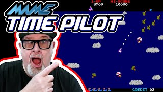 TIME WARPING Action in TIME PILOT Arcade Classic!