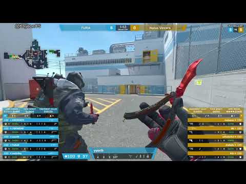 yuurih Demo ( 10-7 ) FURIA vs Natus Vincere ( NUKE ) POV | StarLadder Budapest Major 2025