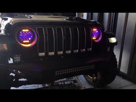 Quake LED headlights Jeep JL review