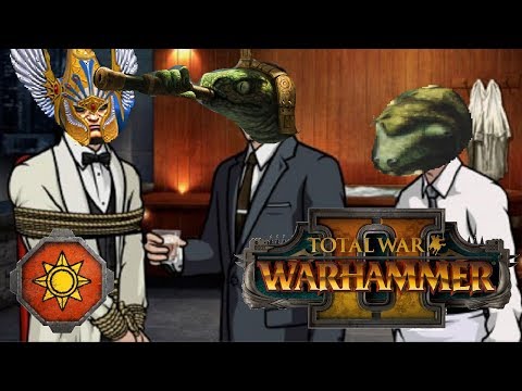 Lizardmen vs High Elves | SECRET AGENT SKINKS - Total War Warhammer 2 Multiplayer Game
