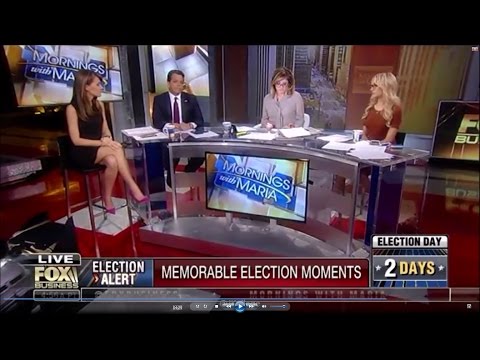 11-06-16 Kat Timpf on Mornings with Maria - Memorable Election Moments