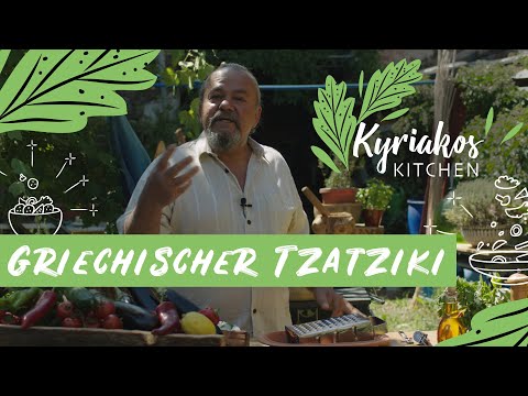 Tzatziki the original traditional Greek way | Kyriakos Kitchen