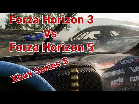 Forza Horizon 3 vs Forza Horizon 5 xbox series s