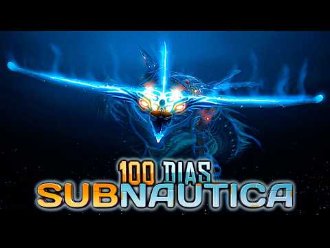 SOBREVIVI 100 DIAS ZERANDO SUBNAUTICA - JOGO COMPLETO