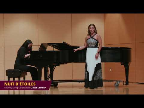 Nuit d'étoiles | By Claude Debussy