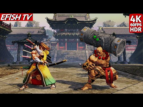Tokugawa Yoshitora vs Wan-Fu (Hardest AI) - Samurai Shodown