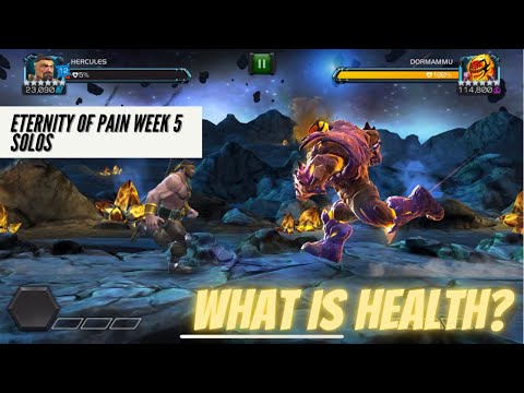 Cheat Code Herc SOLOs Week 5 EOP Dorm | Health Is for the Weak 😂 | Marvel Contest of Champions