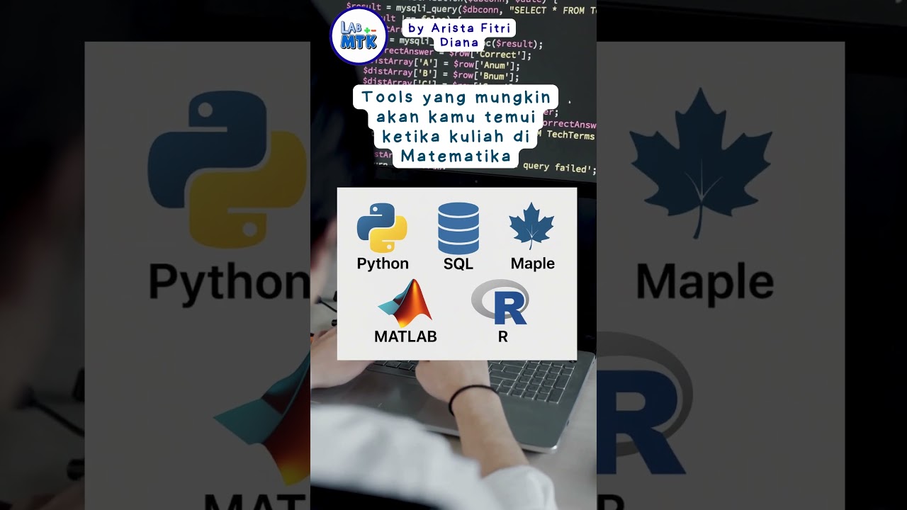 5 Aplikasi Wajib Mahasiswa Matematika 🔥 Python, SQL, Maple, Matlab & R