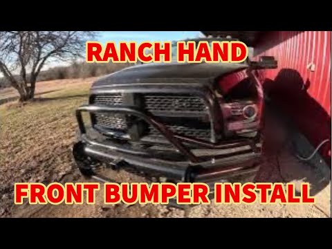 Ranch Hand Legend Front Bumper Installation on my 4th Gen Ram 3500