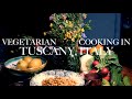 RELAXING VEGETARIAN COOKING Italian Antipasti Vegan Hummus Easy Appetisers In Tuscany Italy