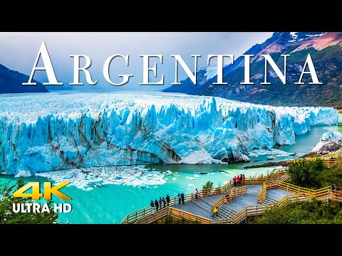 Argentina Video 4K - Beautiful Scenes Argentina | Movie Relaxing landscape with relaxing piano music