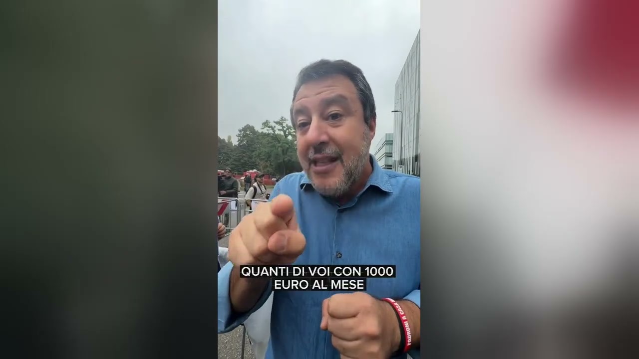 SALVINI: «GUARDATE, I CENTRI SOCIALI BLOCCANO MILANO, NOI RISPONDIAMO COI FATTI E CON IL PIANO CASA»