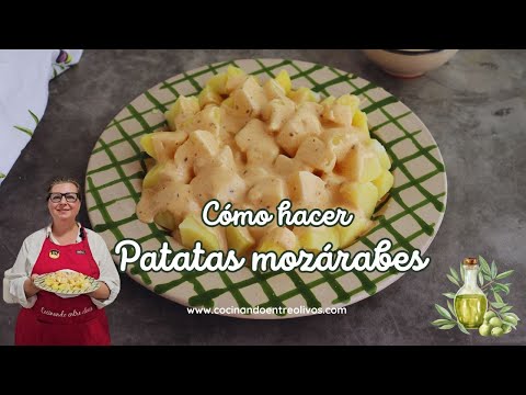 Cómo hacer Patatas mozárabes I Tapa andaluza I Receta fácil