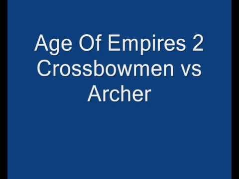 Age Of Empires 2 - Archer VS Crossbowmen