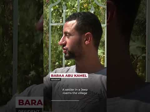 Israeli settler attacks rise as West Bank residents lose land | #AJ shorts