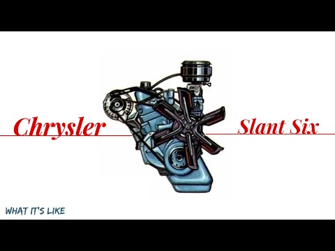 Chrysler slant six engine family