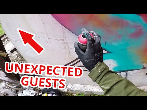 Abandoned Building RAW GRAFFITI - Unexpected Guests