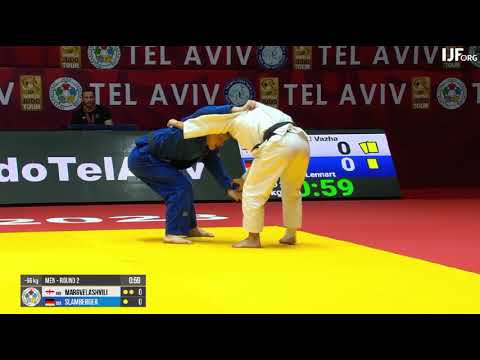 Grand Slam Tel-Aviv 2023. Day 1. 66 kg. R2. MARGVELASHVILI (GEO) - SLAMBERGER (GER)