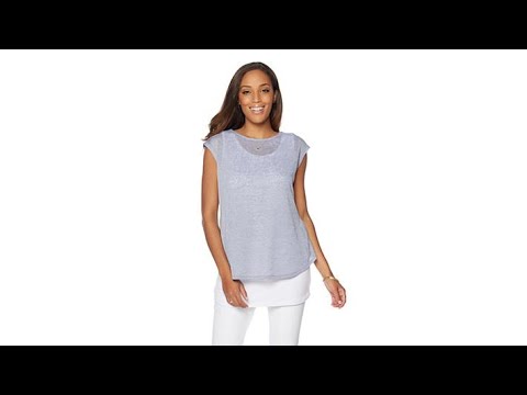 G by Giuliana DrapeBack Top