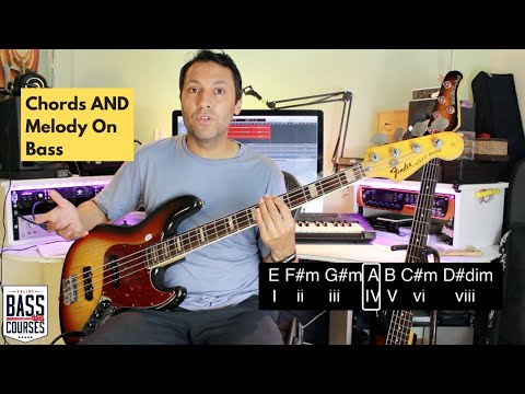 How To Write Melodic Bass Lines (CHORDS + BASS SOLO)