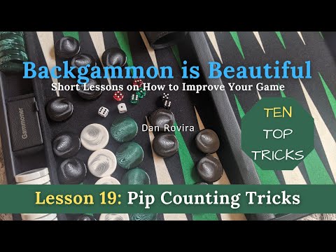 Backgammon: Pip Counting Tricks (Lesson 19)