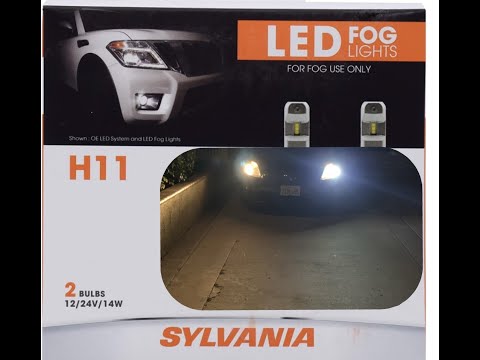 2010 Prius headlight bulb replacement and install with Sylvania H11 LED Fog Light