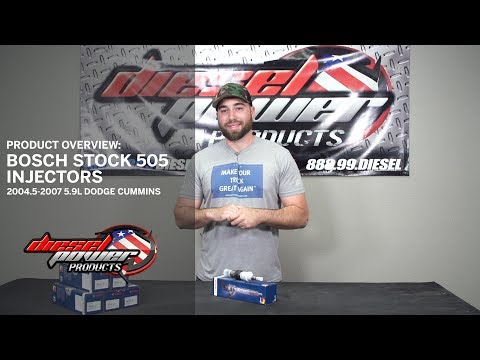 Product Overview: Bosch 505 Stock Replacement Injectors 04.5-07 5.9L Dodge Cummins