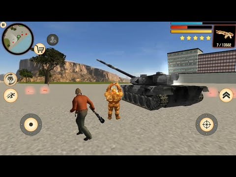 Stone Giant Superhero #10 | By Naxeex Publishing | Destroy Helicopter by Tank - Android GamePlay