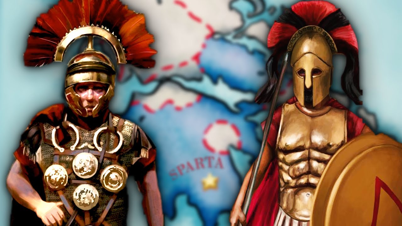 La trasformazione di Sparta durante l'Impero romano