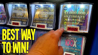 💰 BEST WAY to WIN $1,000,000 on a Lottery Scratch Off 🔴 $190 TEXAS LOTTERY Scratch Offs